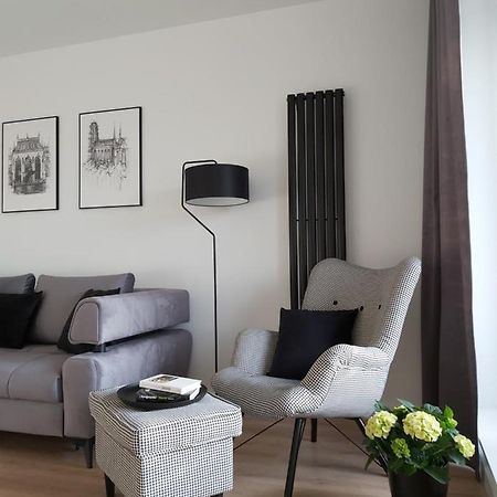 Apartament 150 Zaspa Vvita Z Prywatnym Ogrodem I Tarasem Gdansk Exterior photo