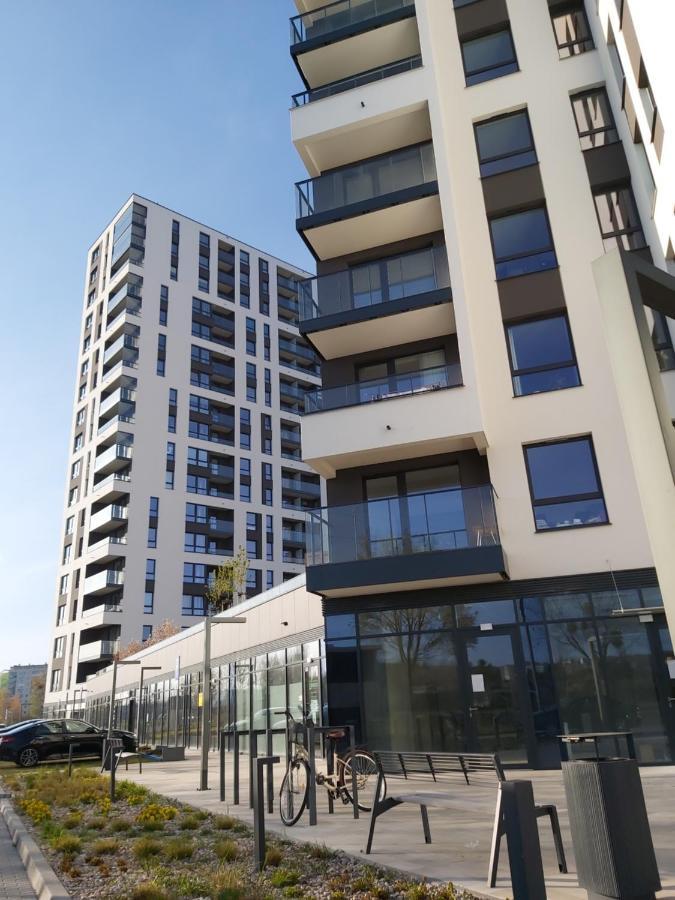 Apartament 150 Zaspa Vvita Z Prywatnym Ogrodem I Tarasem Gdansk Exterior photo